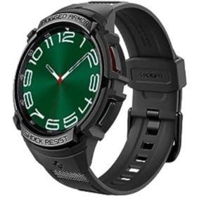 Rugged Armor Pro Designed for Samsung Galaxy Watch 6 Classic 47mm Case with Band